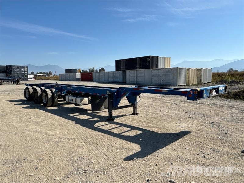 CIMC GN40M3OTC00 40 ft Tri/A Container Trailer Containerchassis