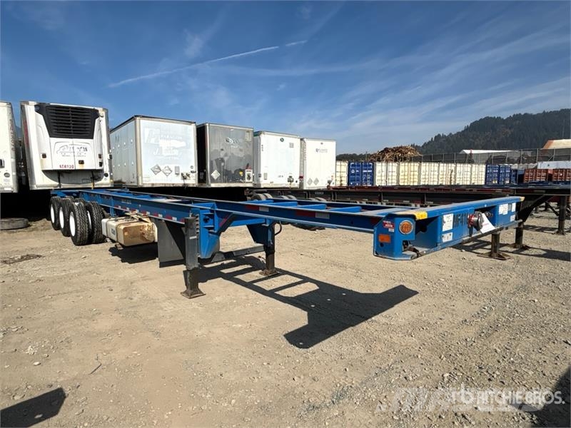 CIMC GN40M3OTC00 40 ft Tri/A Container Trailer Containeranhänger