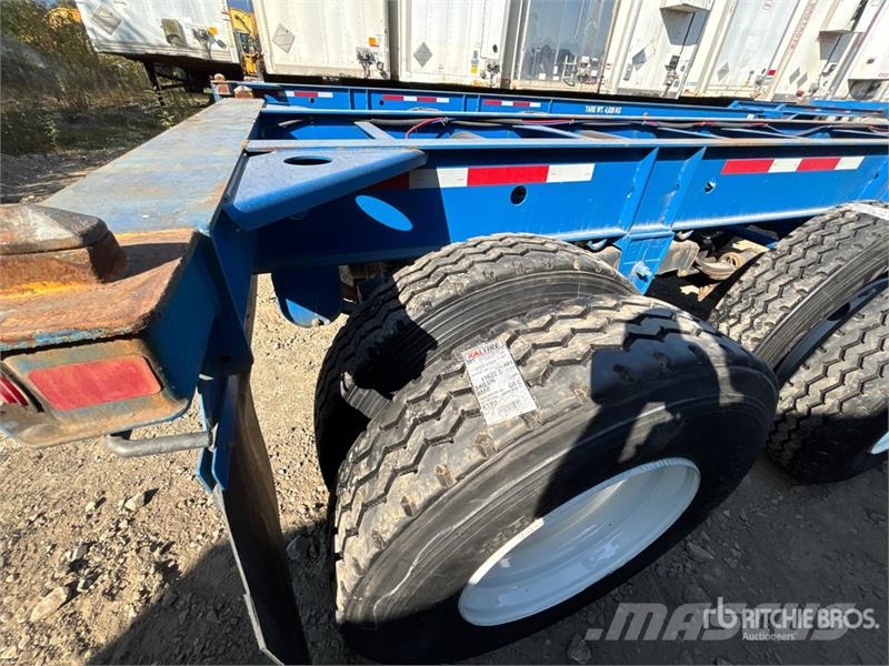 CIMC GN40M3OTC00 40 ft Tri/A Container Trailer Containerframe trailers