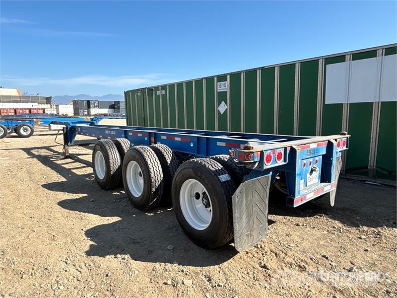CIMC GN40M3OTC00 40 ft Tri/A Container Trailer Containerframe trailers