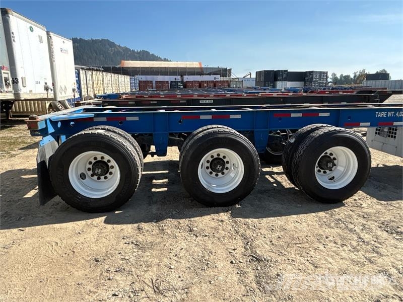 CIMC GN40M3OTC00 40 ft Tri/A Container Trailer مقطورات حاويات