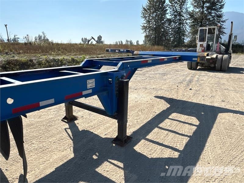 CIMC GN40M3OTC00 40 ft Tri/A Container Trailer Containerchassis