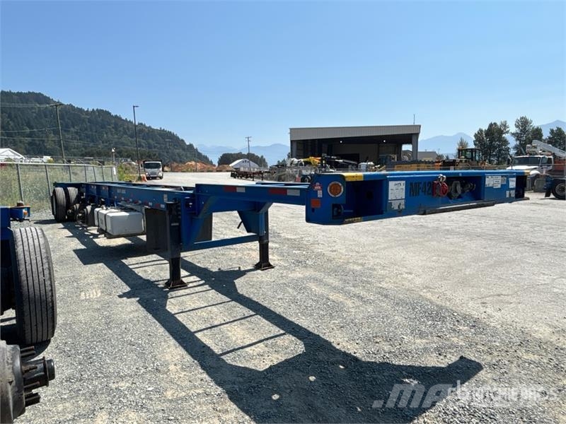 CIMC GN40M3OTC00 40 ft Tri/A Container Trailer Прицепы-Контейнеровозы