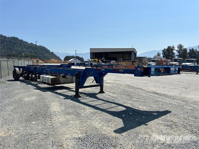 CIMC GN40M3OTC00 40 ft Tri/A Container Trailer Прицепы-Контейнеровозы