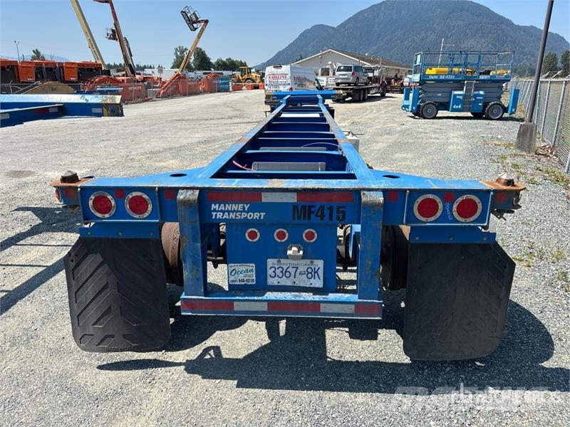CIMC GN40M3OTC00 40 ft Tri/A Container Trailer Прицепы-Контейнеровозы