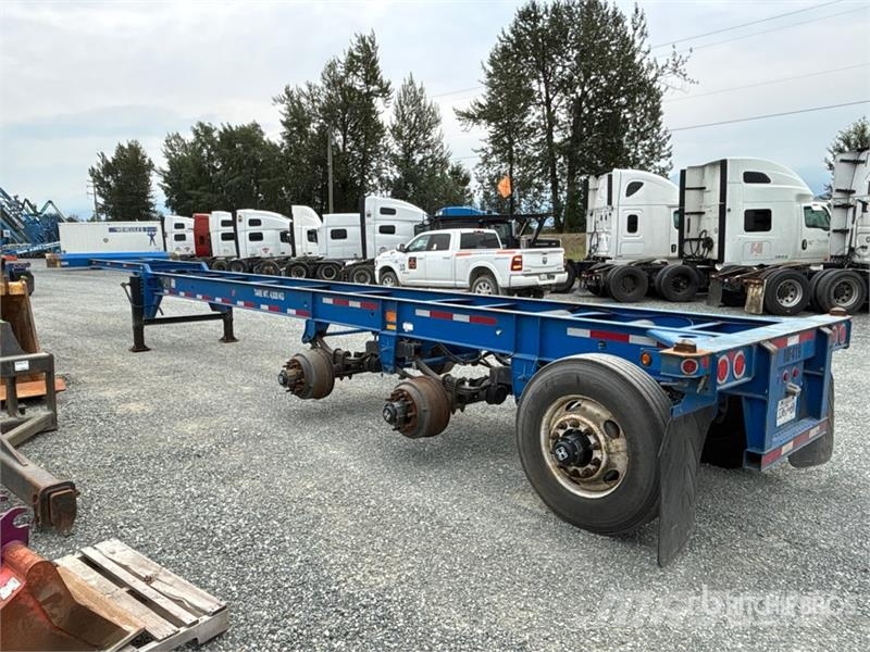 CIMC GN40M3OTC00 40 ft Tri/A Container Trailer مقطورات حاويات