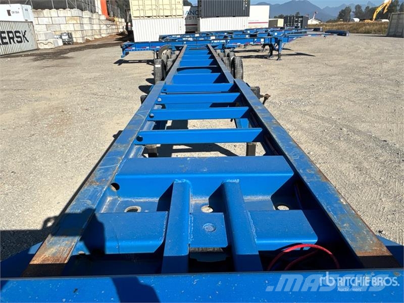 CIMC GN40M3OTC00 40 ft Tri/A Container Trailer Remolques portacontenedores