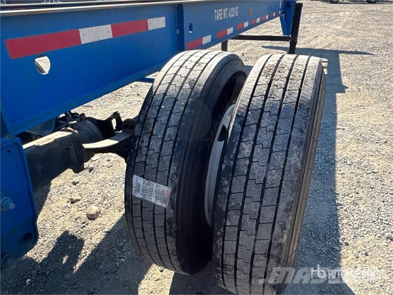 CIMC GN40M3OTC00 40 ft Tri/A Container Trailer Remolques portacontenedores