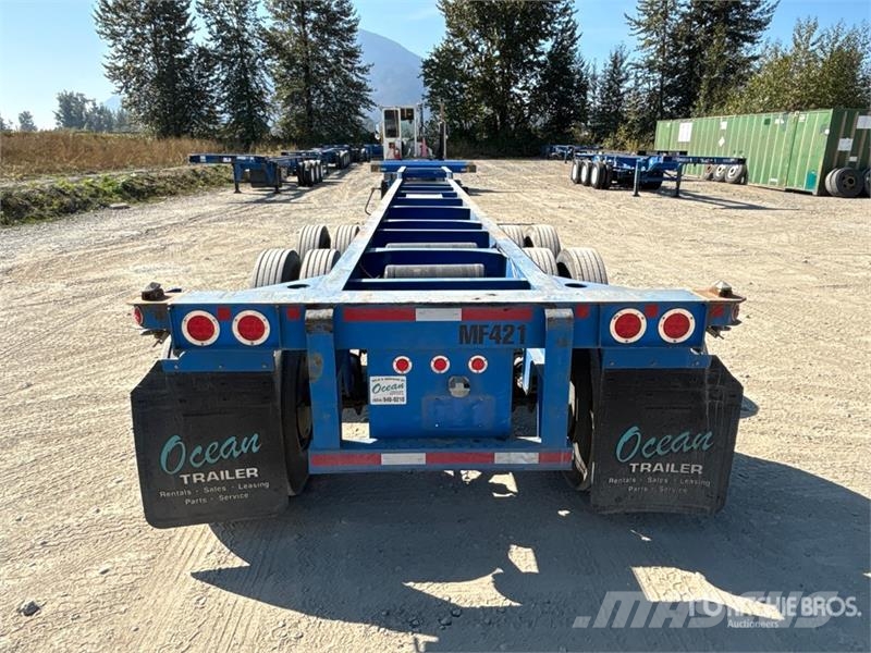 CIMC GN40M3OTC00 40 ft Tri/A Container Trailer Containerchassis