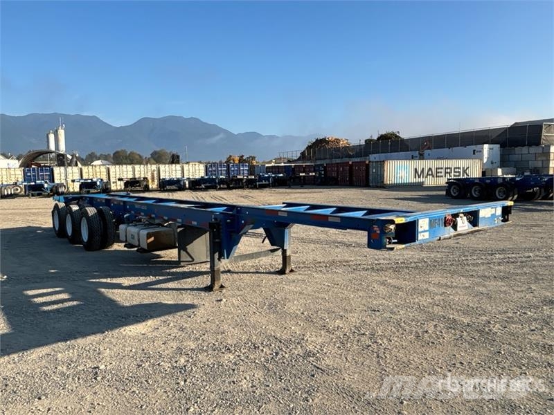 CIMC GN40M3OTC00 40 ft Tri/A Container Trailer Reboques Containerframe