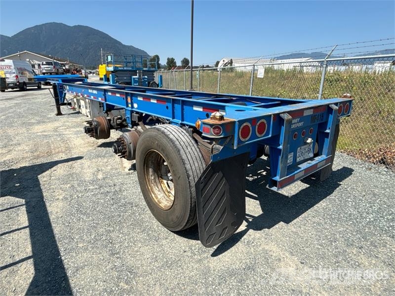 CIMC GN40M3OTC00 40 ft Tri/A Container Trailer Прицепы-Контейнеровозы