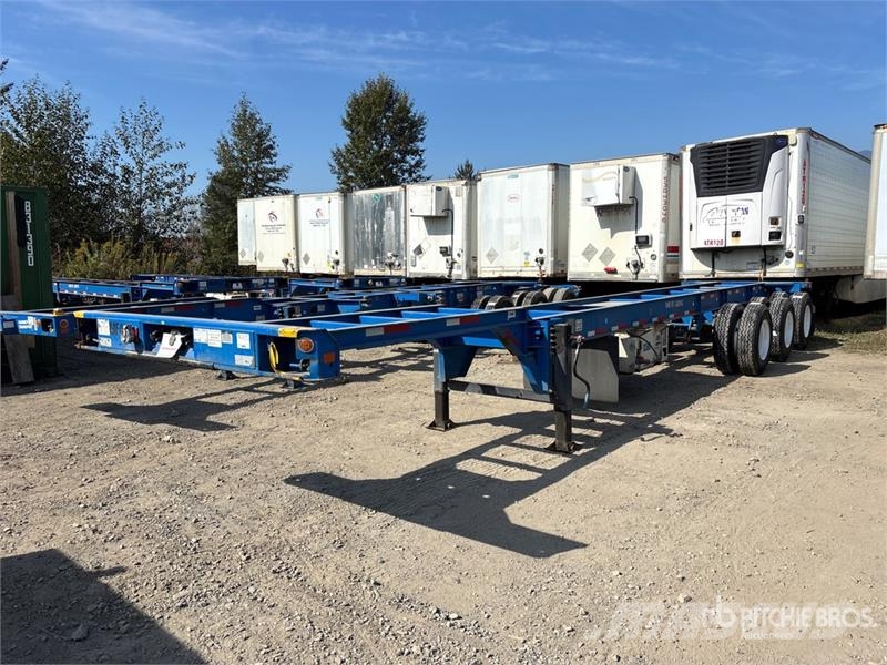 CIMC GN40M3OTC00 40 ft Tri/A Container Trailer Containeranhänger