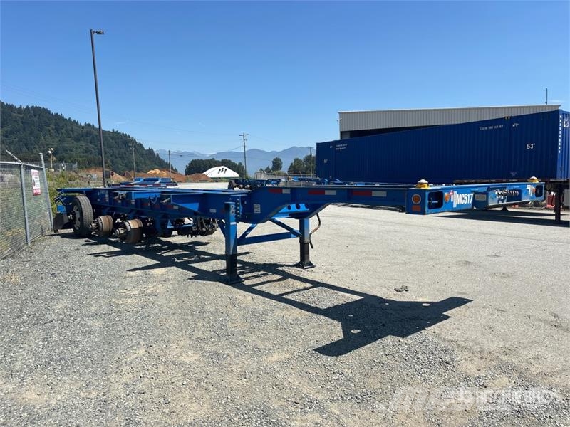 CIMC Tri/A Extendable Container Trailer Konteineriekrāvēji