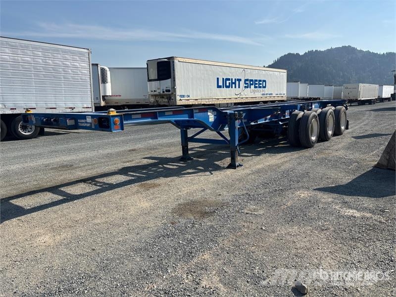 CIMC Tri/A Extendable Container Trailer Konteineriekrāvēji