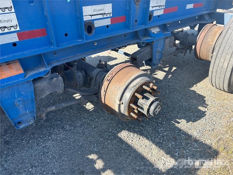 CIMC Tri/A Extendable Container Trailer Konteineriekrāvēji
