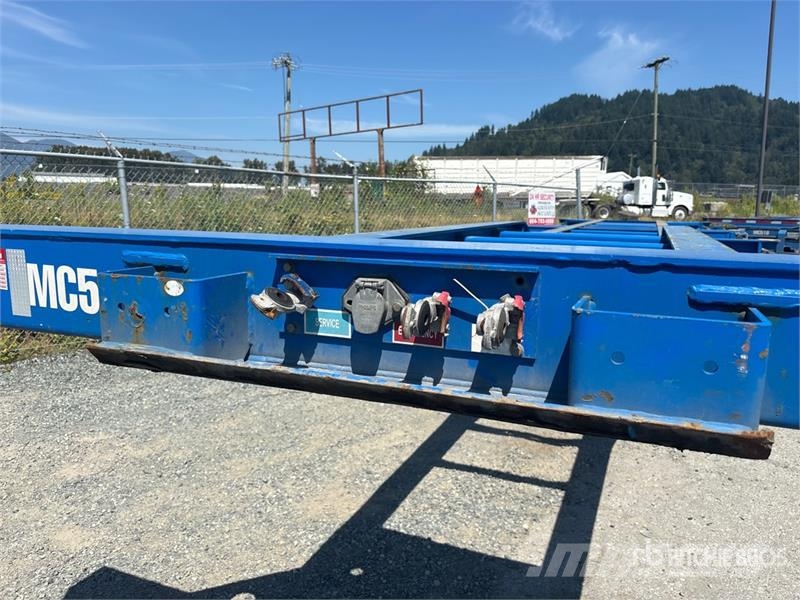 CIMC Tri/A Extendable Container Trailer Konteineriekrāvēji