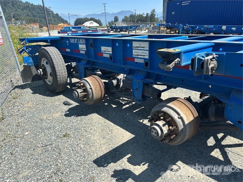 CIMC Tri/A Extendable Container Trailer Konteineriekrāvēji