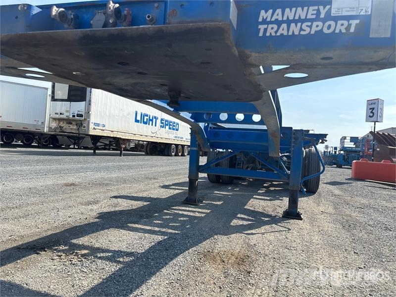 CIMC Tri/A Extendable Container Trailer Konteineriekrāvēji