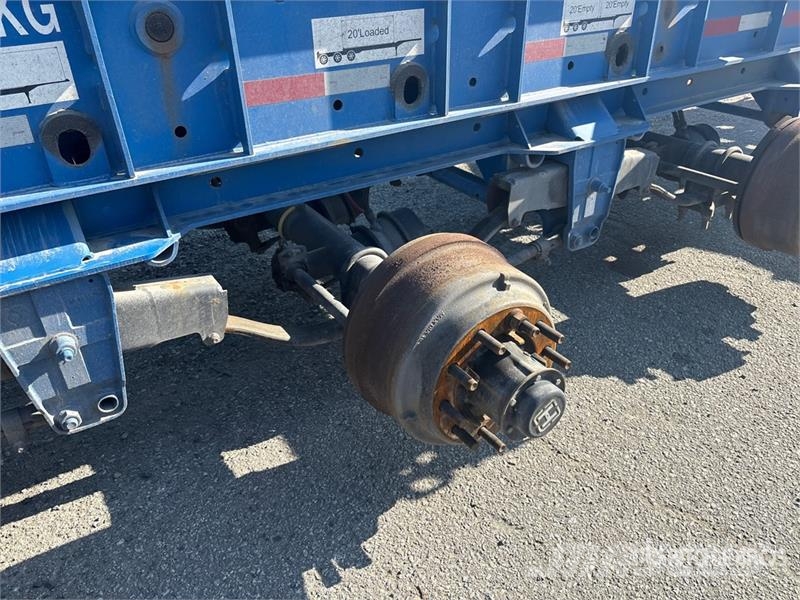 CIMC Tri/A Extendable Container Trailer Konteineriekrāvēji