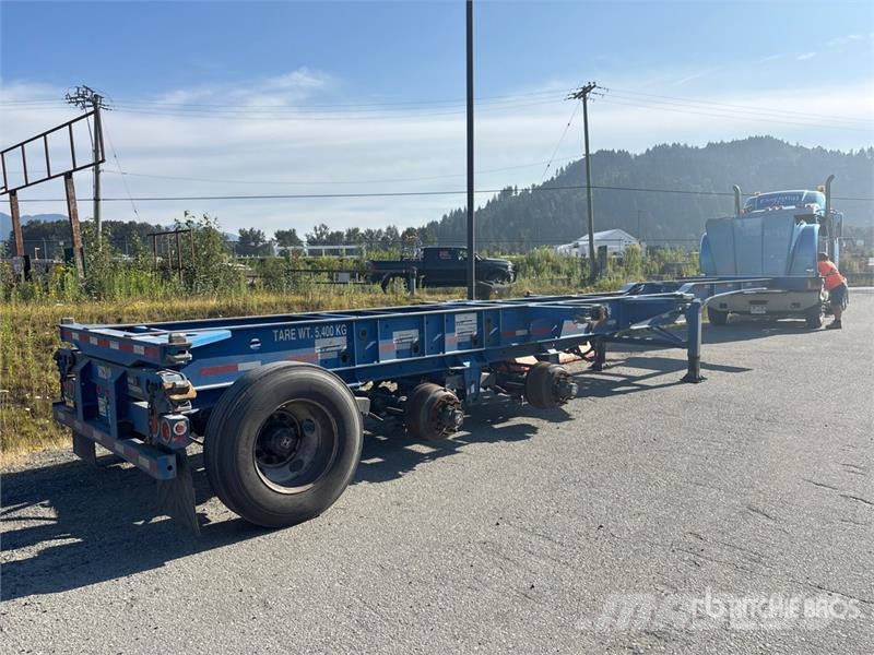 CIMC Tri/A Extendable Container Trailer Konteineriekrāvēji