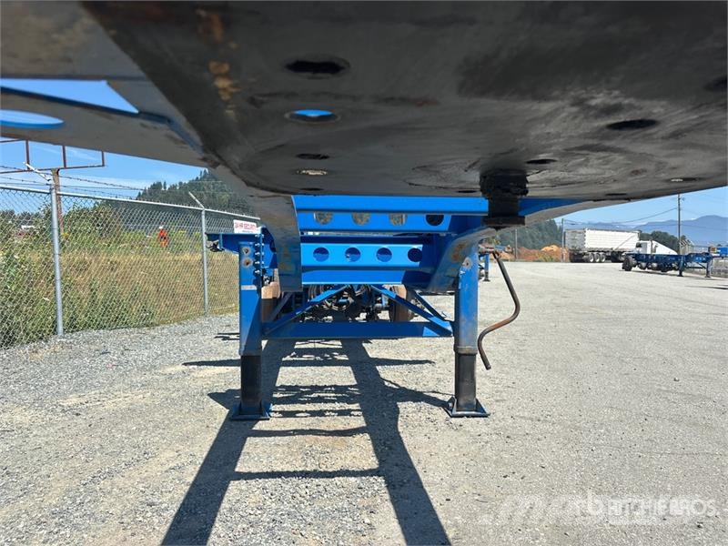 CIMC Tri/A Extendable Container Trailer Konteineriekrāvēji