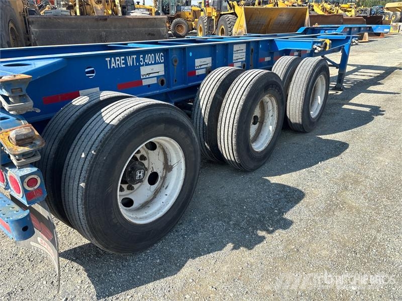 CIMC Tri/A Extendable Container Trailer Konteineriekrāvēji
