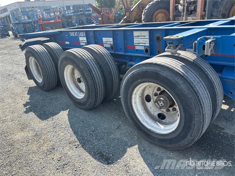 CIMC Tri/A Extendable Container Trailer Konteineriekrāvēji