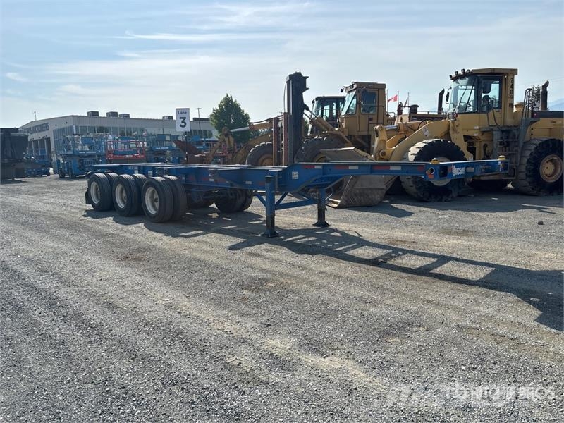 CIMC Tri/A Extendable Container Trailer Konteineriekrāvēji