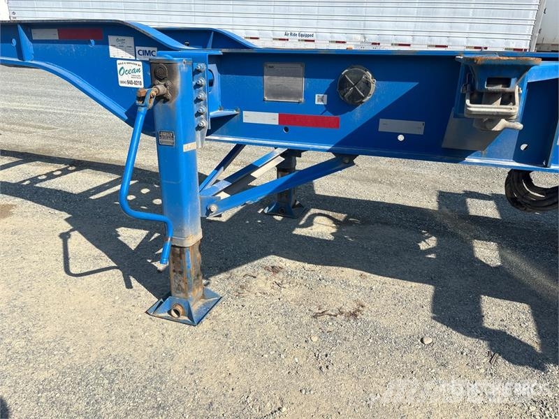 CIMC Tri/A Extendable Container Trailer Konteineriekrāvēji