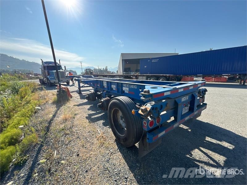 CIMC Tri/A Extendable Container Trailer Konteineriekrāvēji