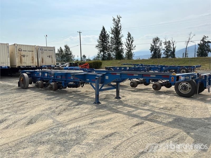 CIMC Tri/A Extendable Container Trailer Konteineriekrāvēji