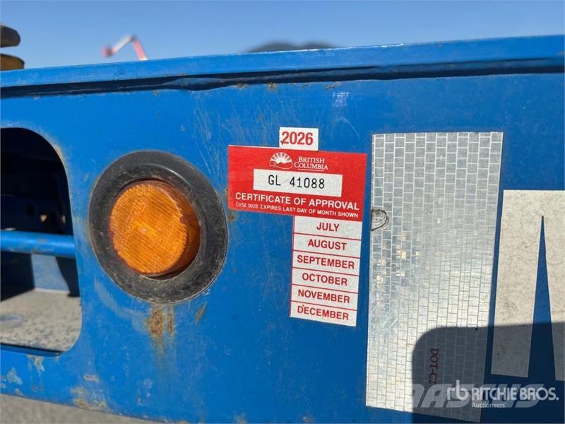CIMC Tri/A Extendable Container Trailer Konteineriekrāvēji
