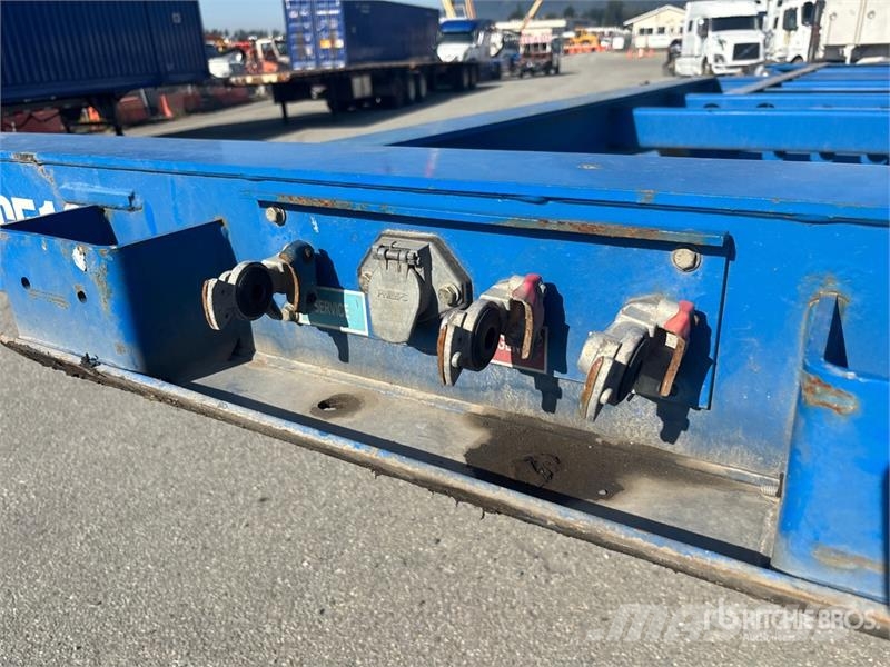 CIMC Tri/A Extendable Container Trailer Konteineriekrāvēji