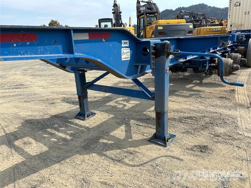 CIMC Tri/A Extendable Container Trailer Konteineriekrāvēji