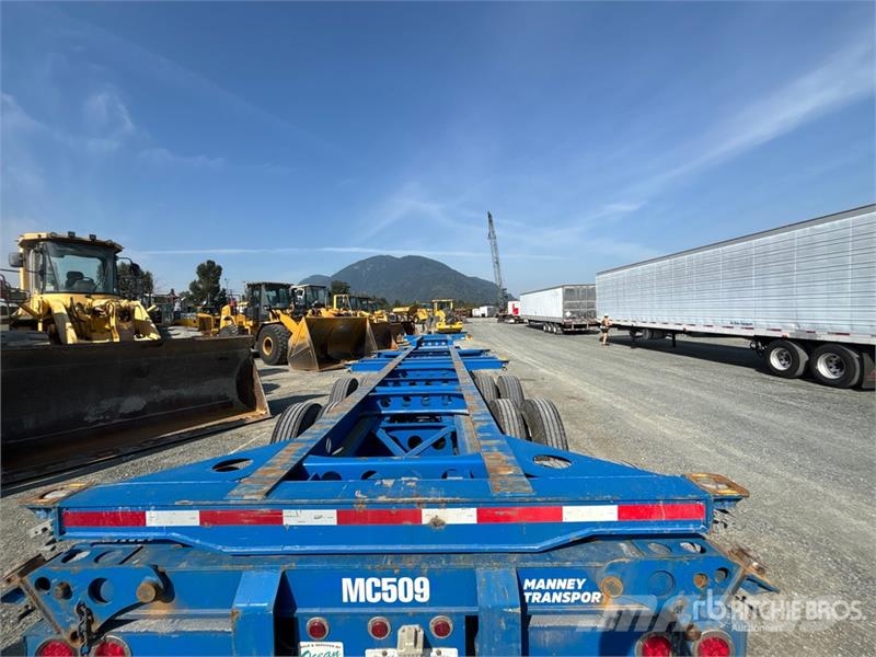 CIMC Tri/A Extendable Container Trailer Konteineriekrāvēji