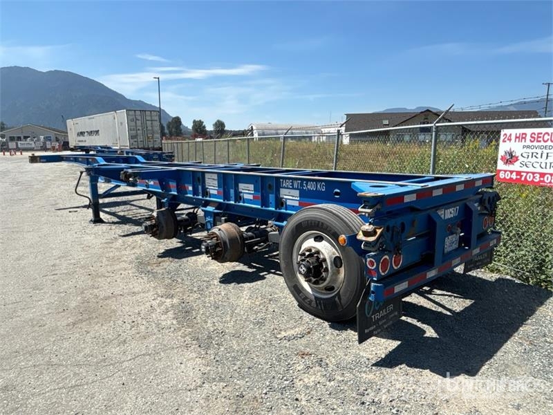 CIMC Tri/A Extendable Container Trailer Konteineriekrāvēji