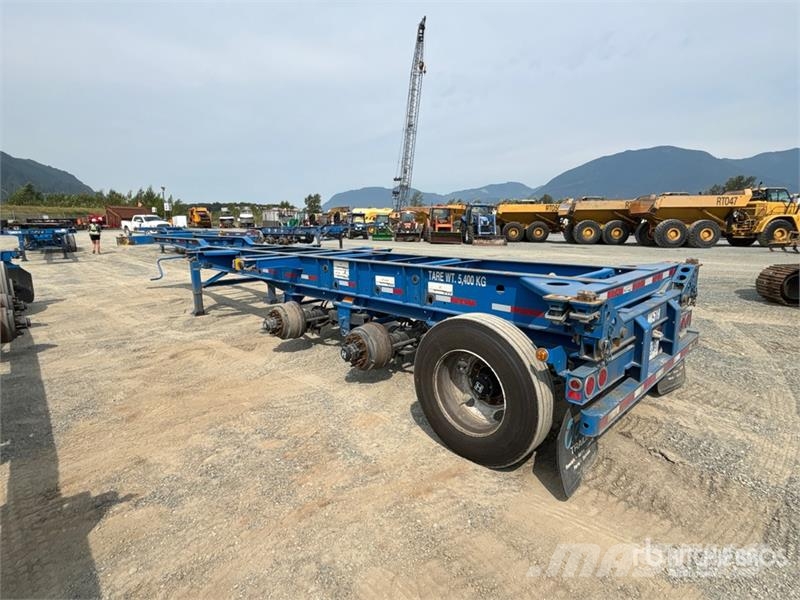 CIMC Tri/A Extendable Container Trailer Konteineriekrāvēji