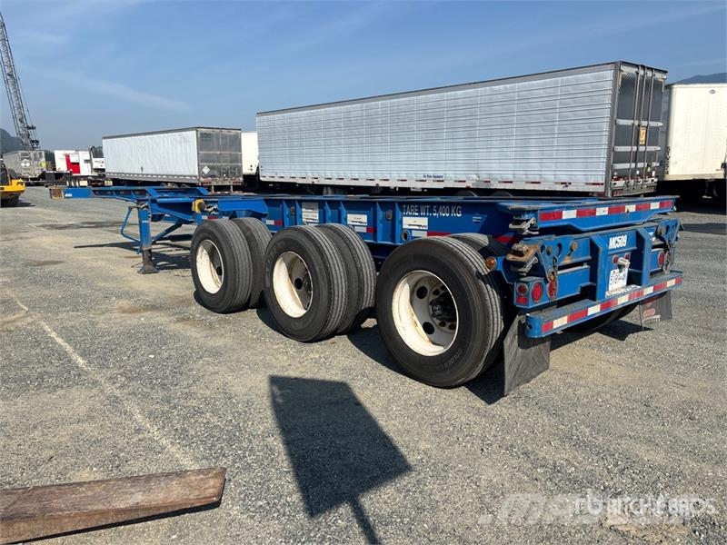 CIMC Tri/A Extendable Container Trailer Konteineriekrāvēji