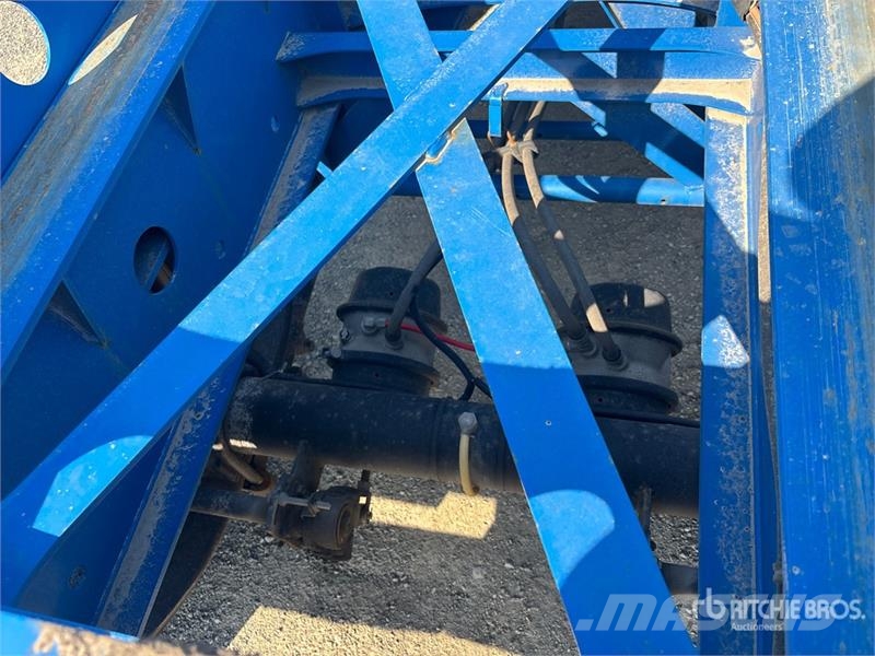 CIMC Tri/A Extendable Container Trailer Konteineriekrāvēji