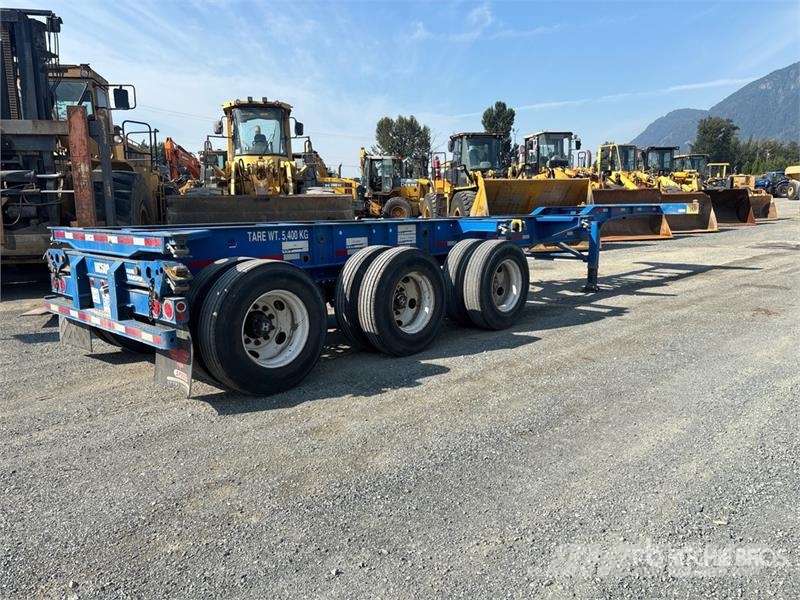 CIMC Tri/A Extendable Container Trailer Konteineriekrāvēji