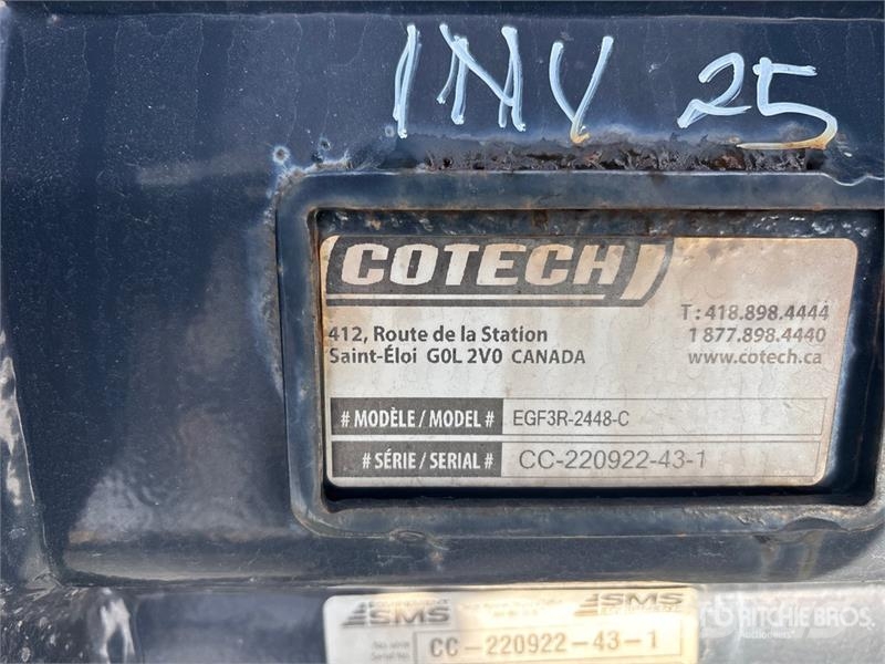  COT 48 in Cleanup Excavator Bucket دلاء