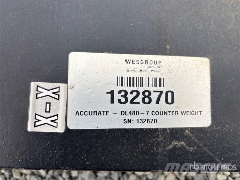 Counterweight مكونات أخرى