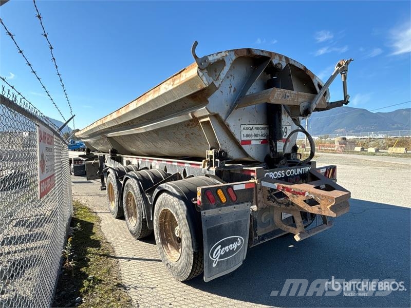  Cross Country 36 ft Tri/A Side Dump Trailer Самоскиди