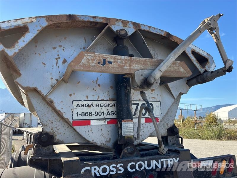  Cross Country 36 ft Tri/A Side Dump Trailer Самоскиди