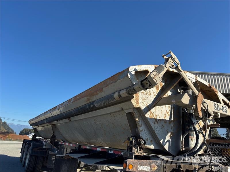  Cross Country 36 ft Tri/A Side Dump Trailer Самоскиди