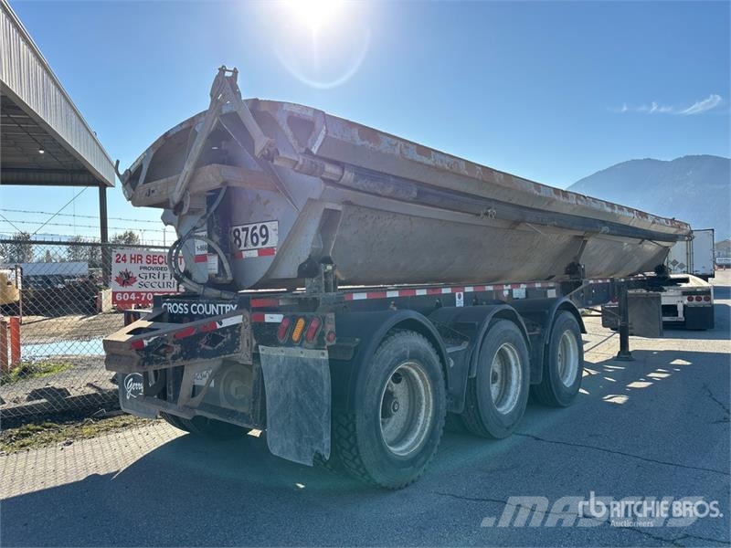  Cross Country 36 ft Tri/A Side Dump Trailer Самоскиди