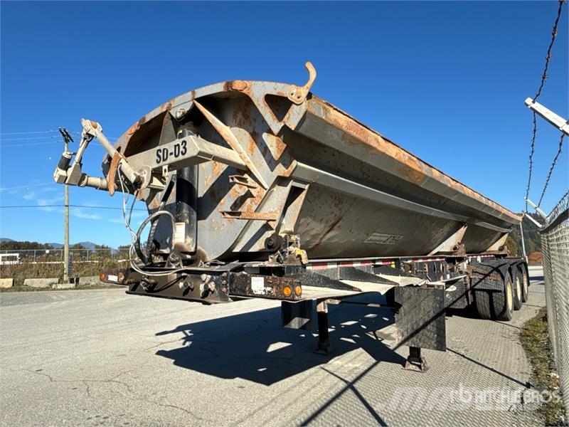  Cross Country 36 ft Tri/A Side Dump Trailer Самоскиди