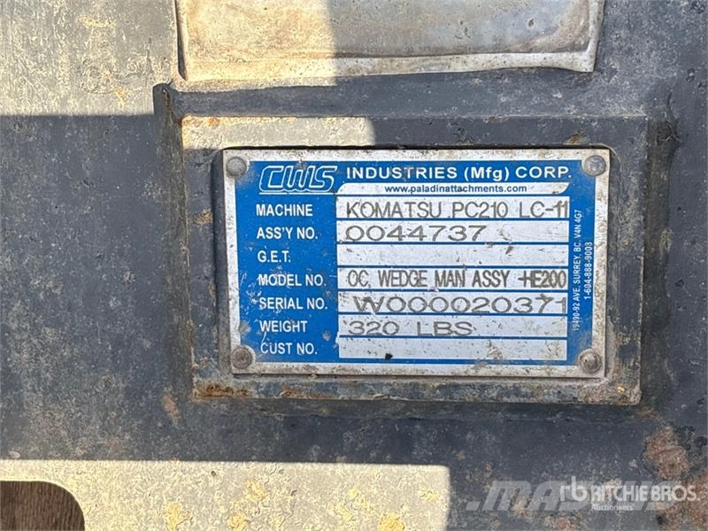 CWS QC200 Excavator Coupler Brze spojke