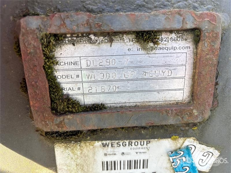DaeQuip 106 in General Purpose Wheel Loader Bucket Kauhat