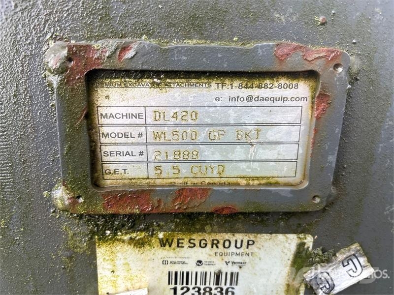 DaeQuip 122 in General Purpose Wheel Loader Bucket Kauhat